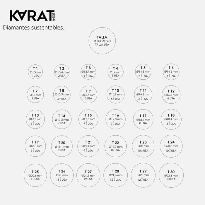 Alianza de boda a juego con diamantes cultivados en laboratorio VS/SI+ G+ en oro blanco