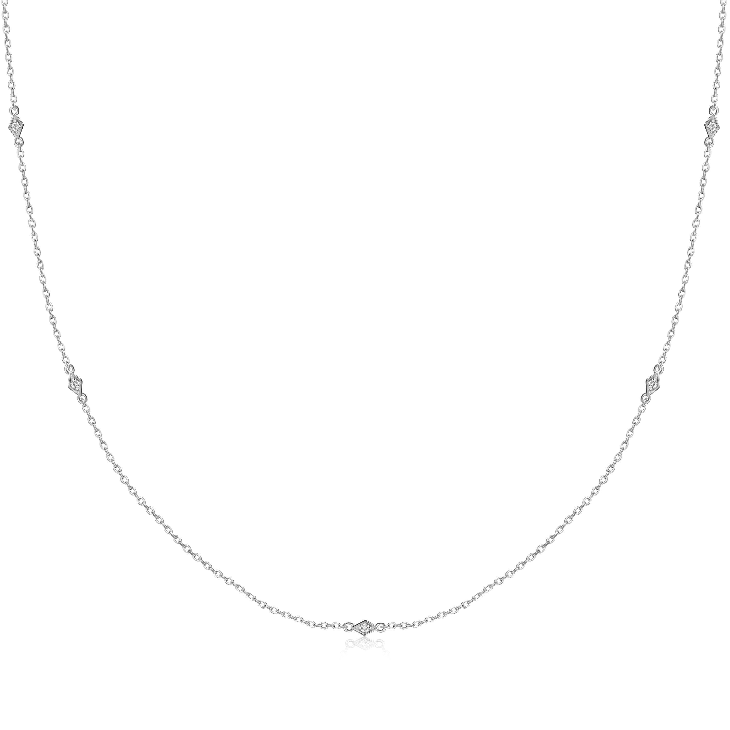 Collar Diamantes Cometas