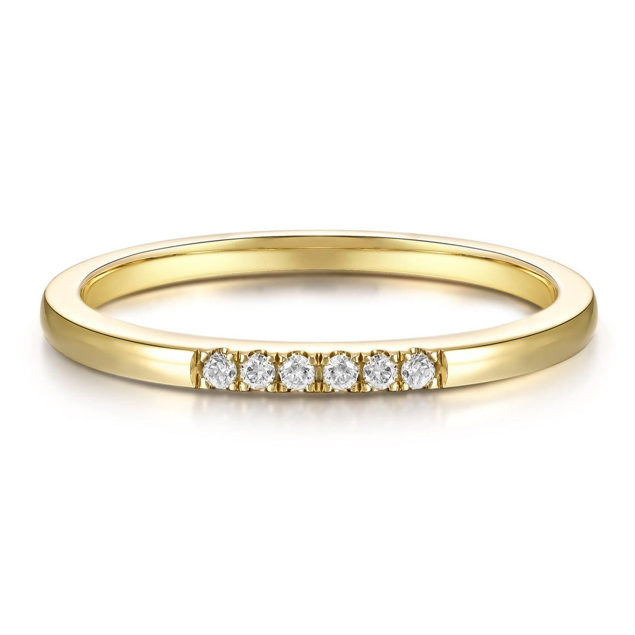 Anillo Diamantes Línea