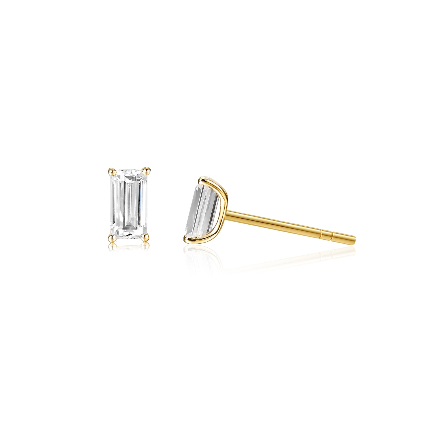 Aros Grifa con Diamante Esmeralda