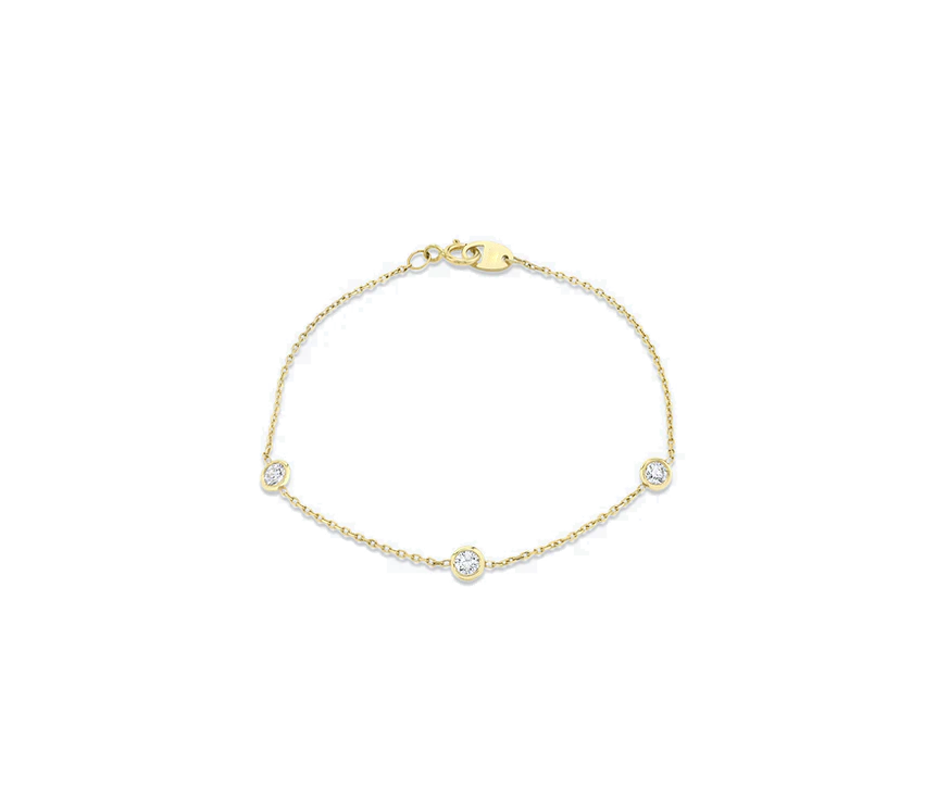 Pulsera Diamante Circular