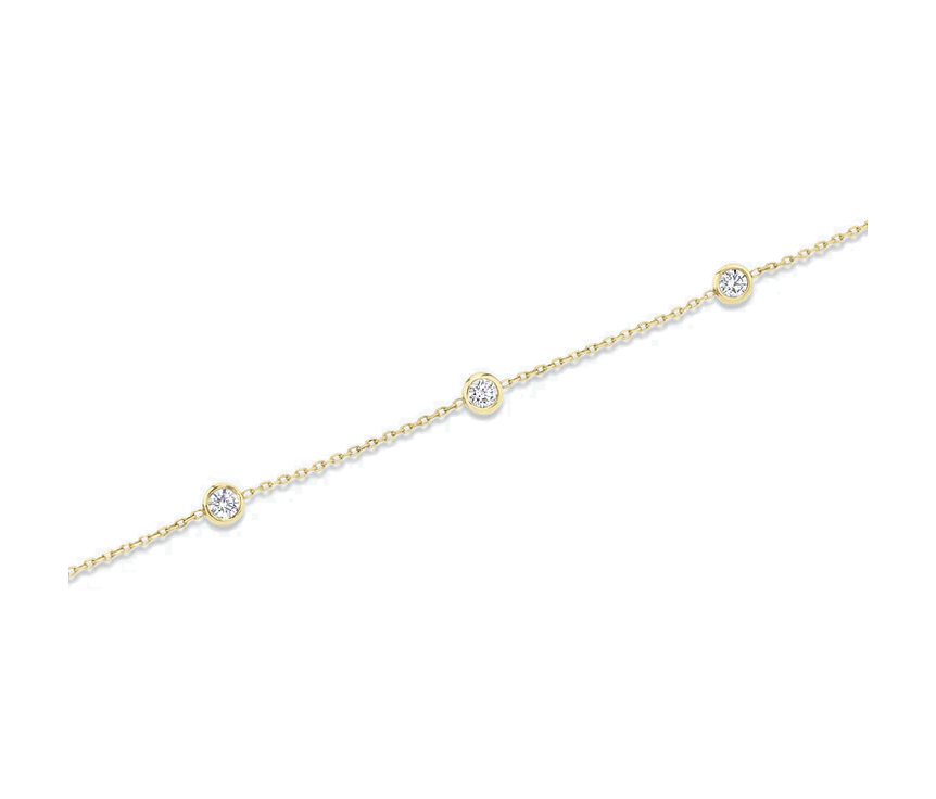 Pulsera Diamante Circular