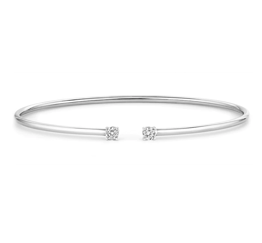 Brazalete abierto de Diamantes II