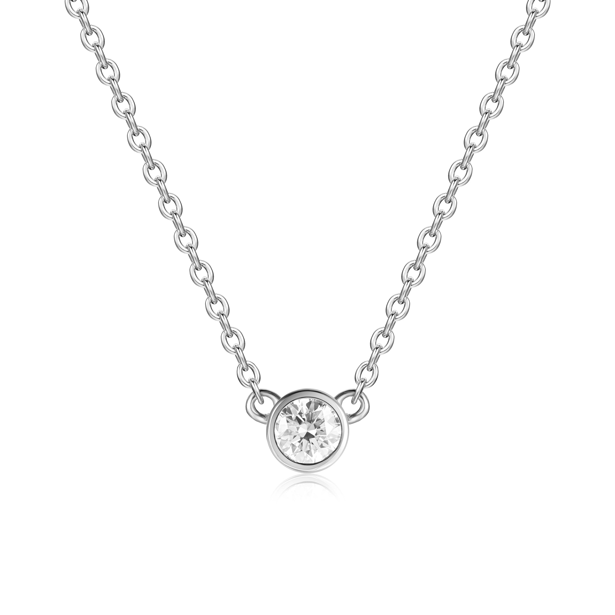 Collar Punto de Luz Bisel
