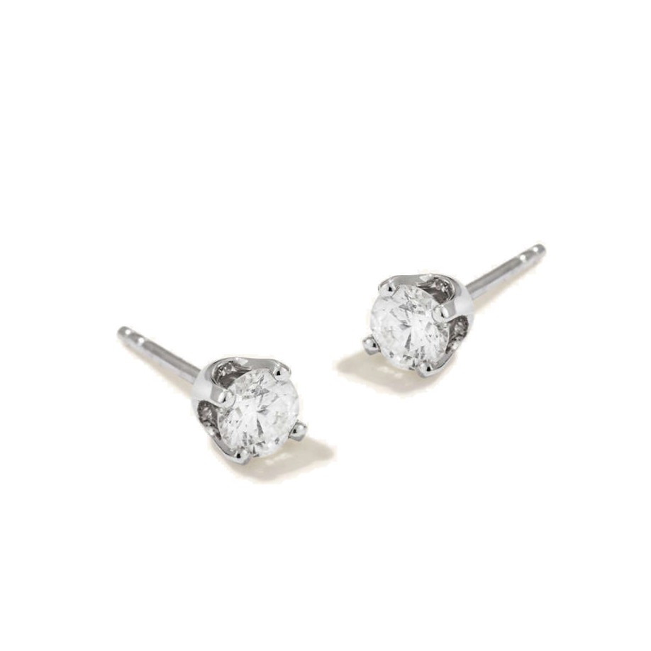 Aros Clásicos de Diamantes Grande