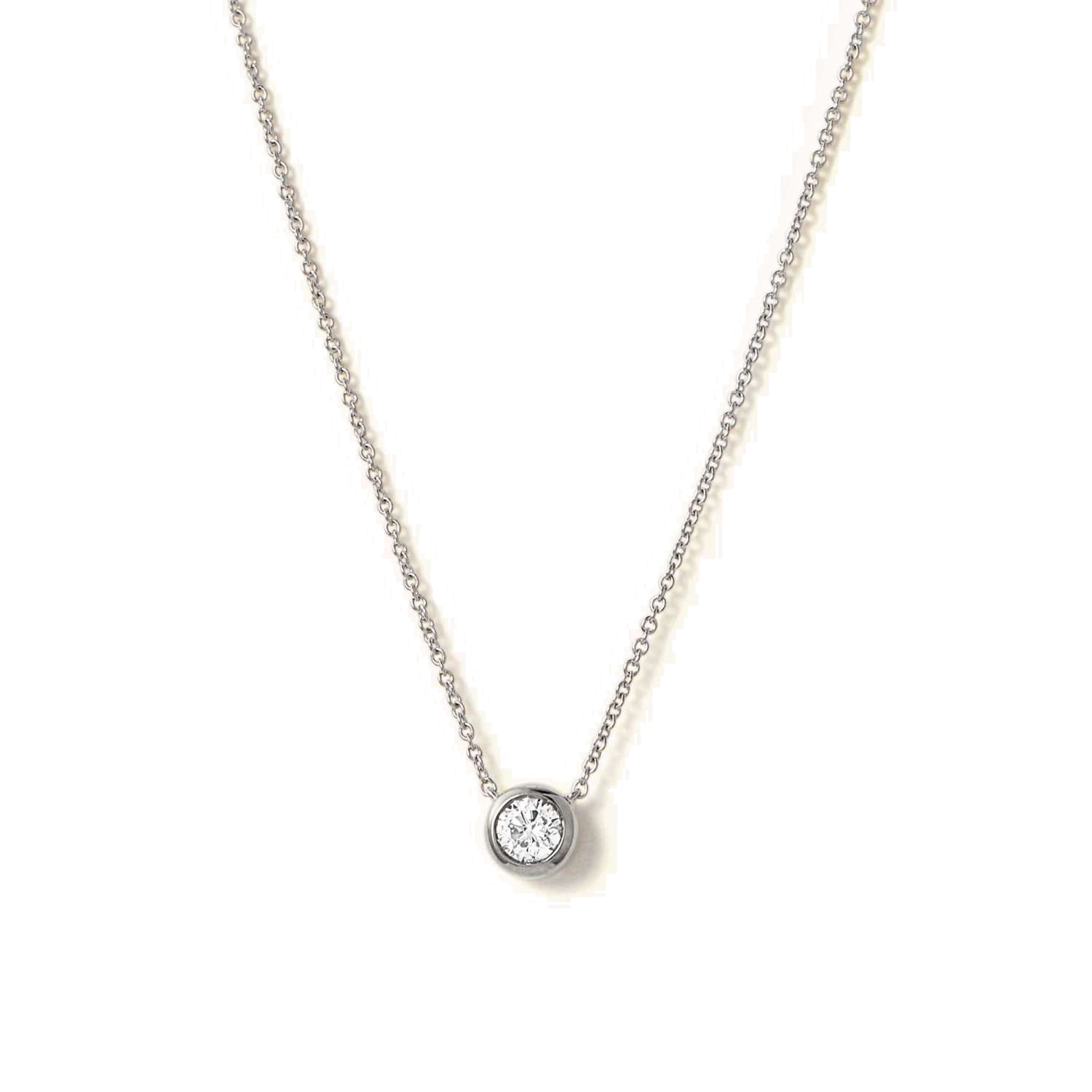 Collar Diamantes Circular Grande