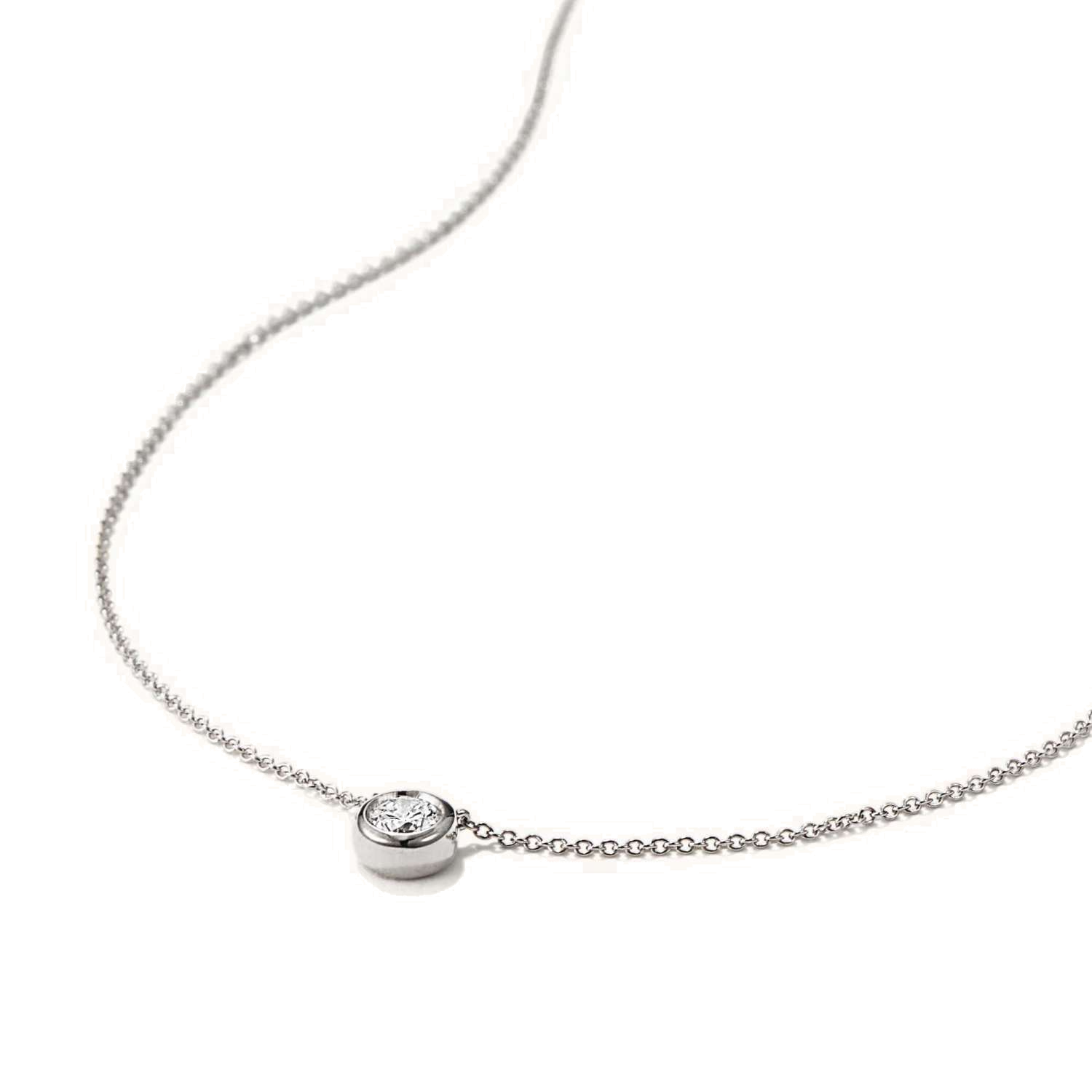 Collar Diamantes Circular Grande
