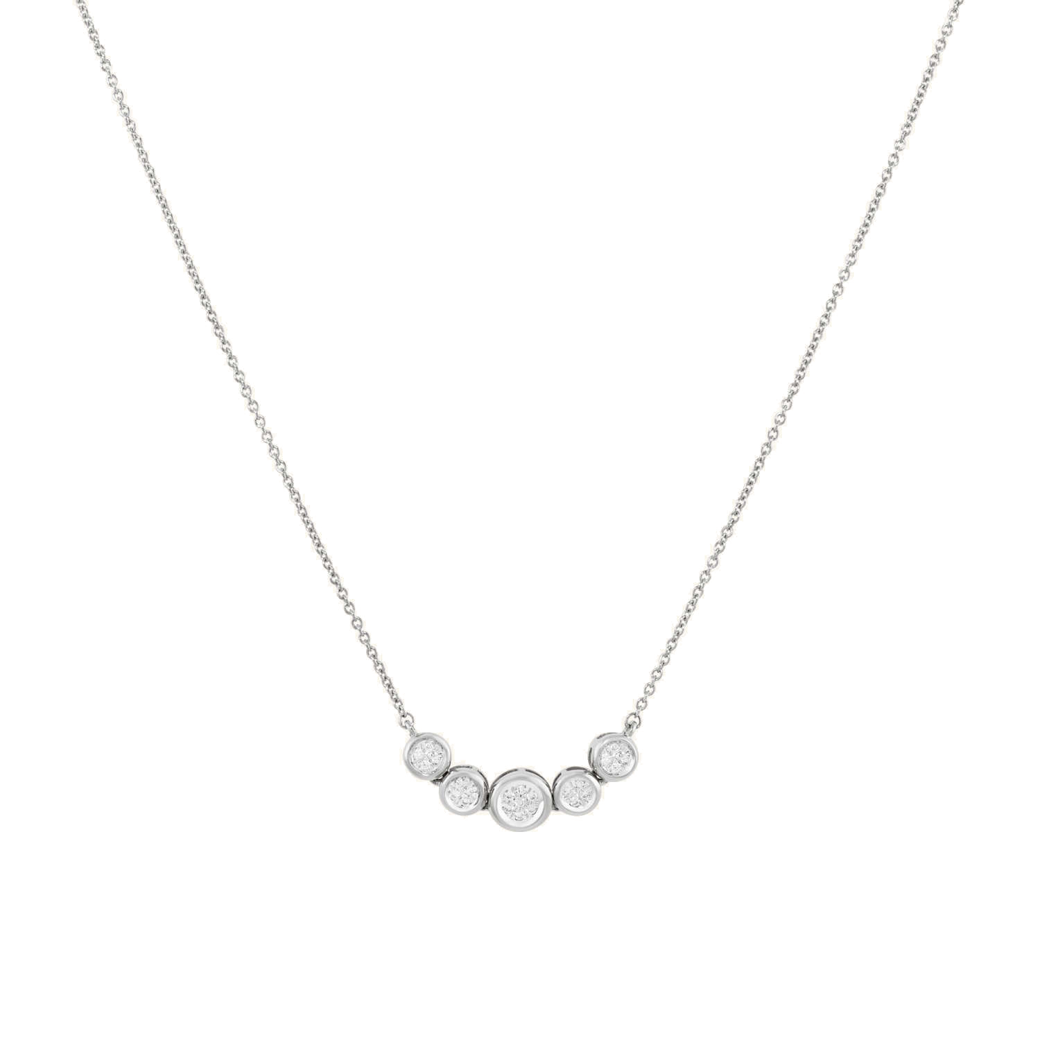 Collar Pavé de Diamantes en Set