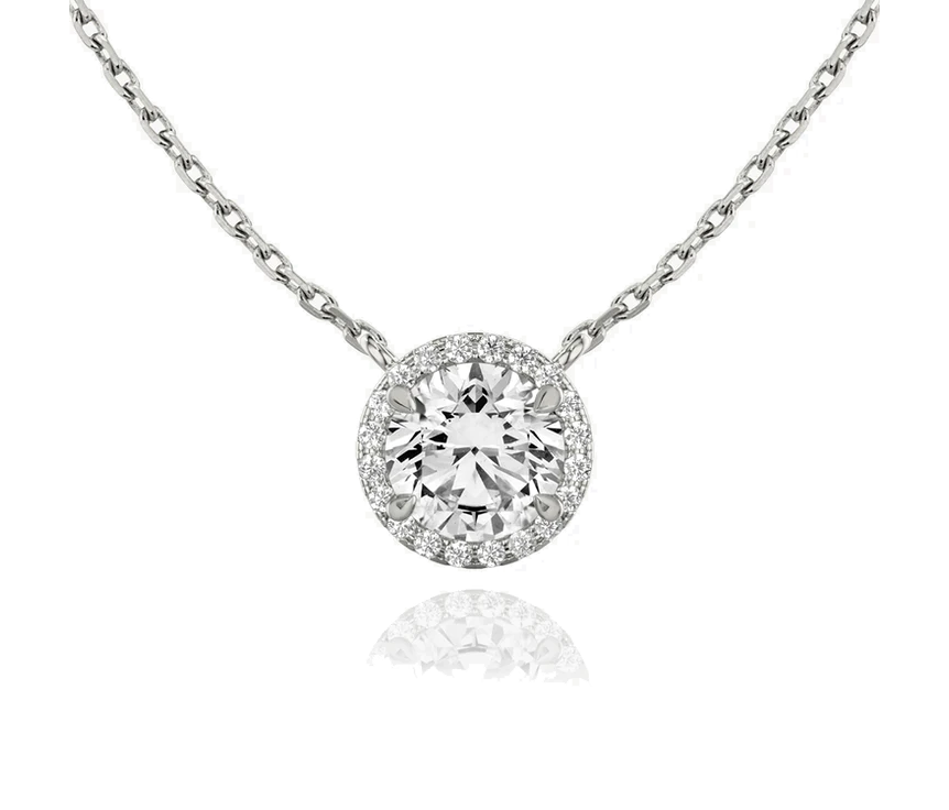 Collar Diamantes Halo II