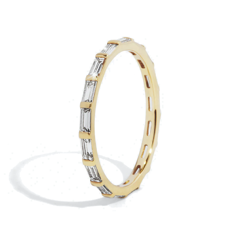 Anillo Diamantes Baguette