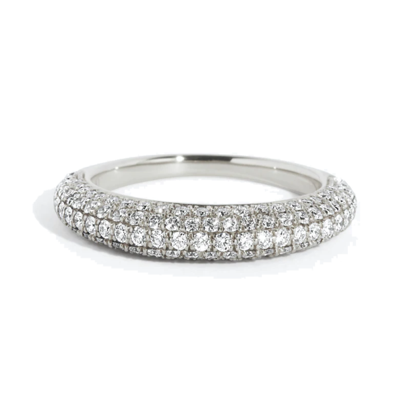 Anillo Diamante Pavé Completo