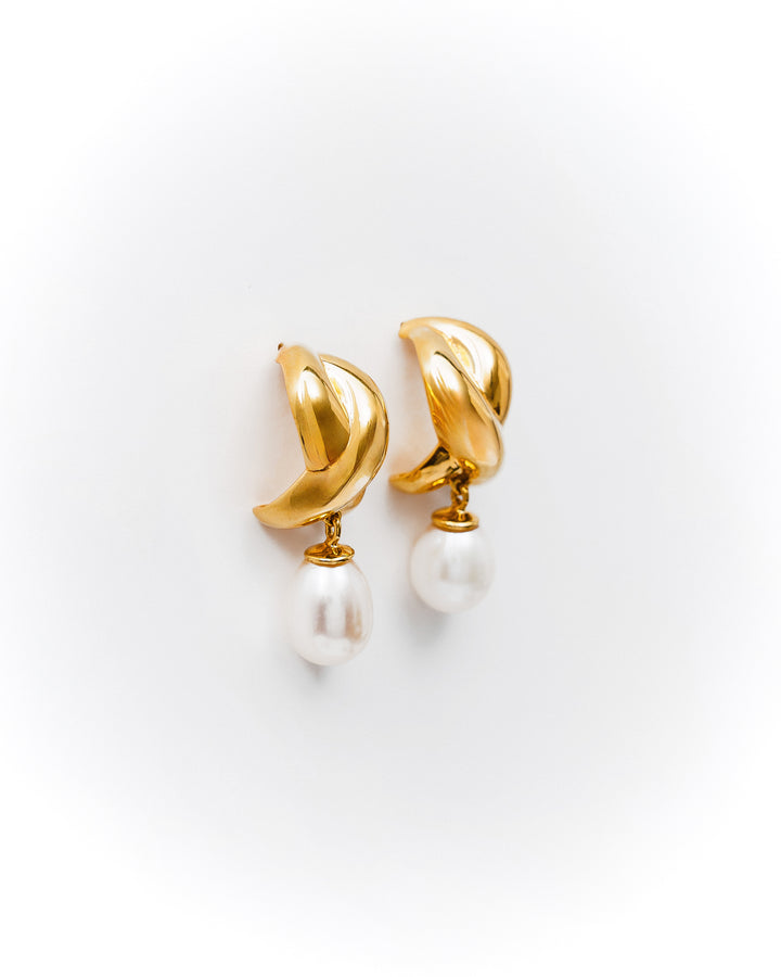 Aros con Perla
