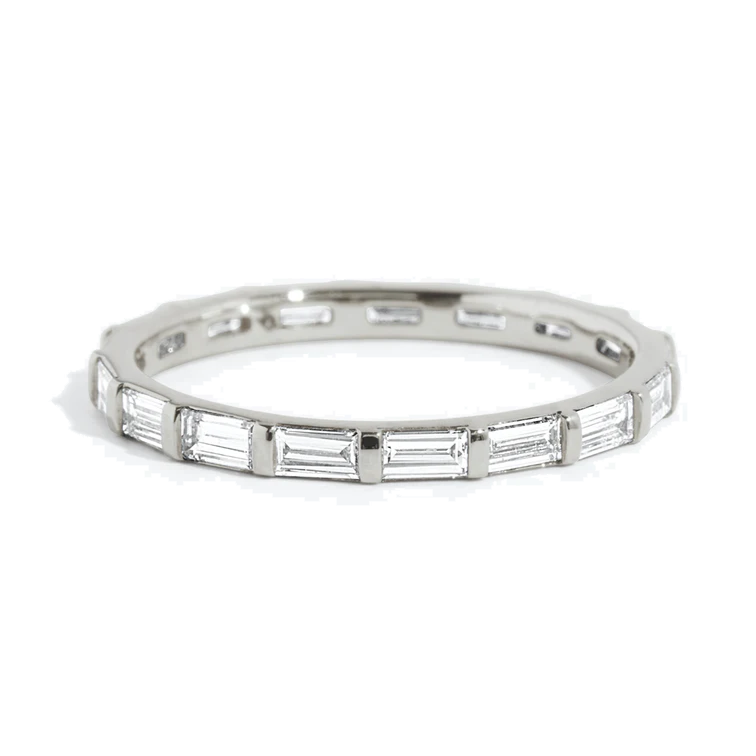 Anillo Diamantes Baguette