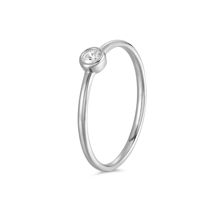 Anillo Bisel Brillante