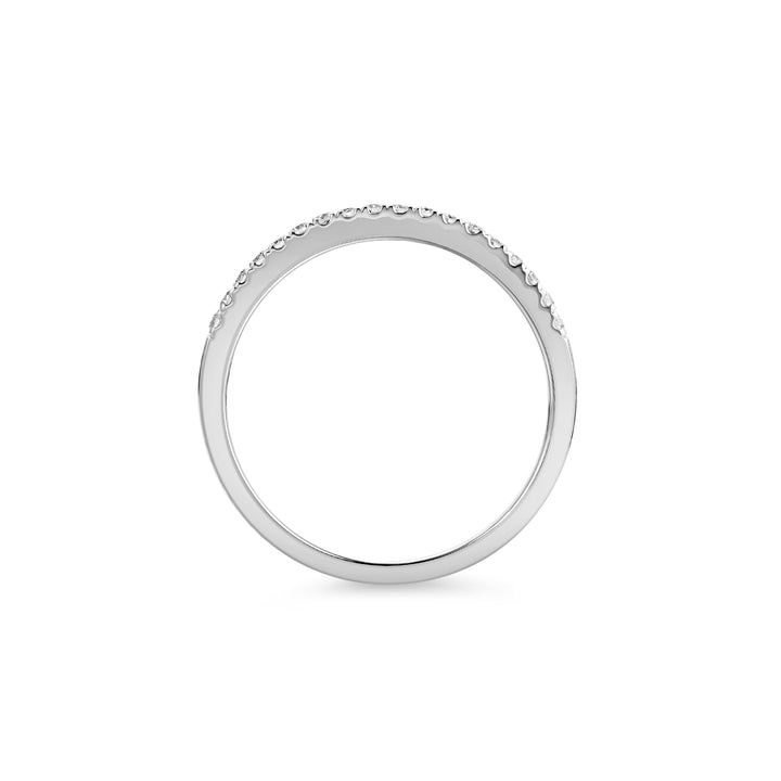 Anillo Diamantes Intercalado
