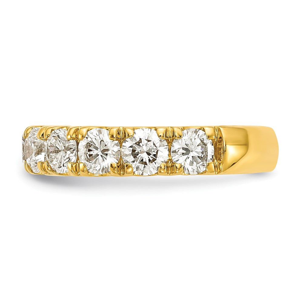 Alianza de boda completa con diamantes cultivados en laboratorio de 2 quilates VS/SI+ G+