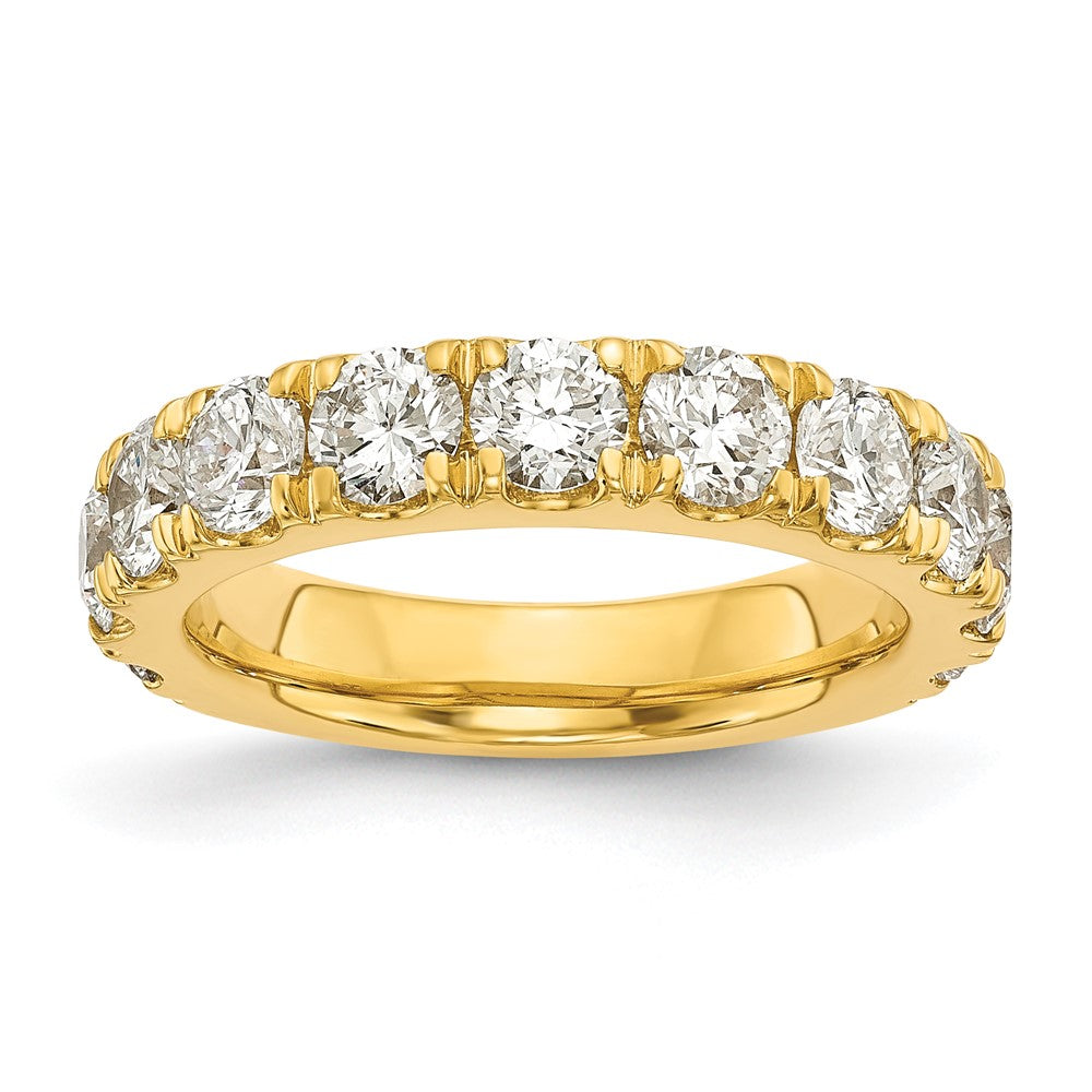 Alianza de boda completa con diamantes cultivados en laboratorio de 2 quilates VS/SI+ G+