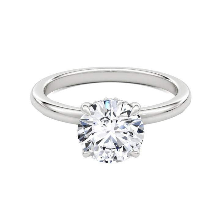 Anillo Solitario con Halo