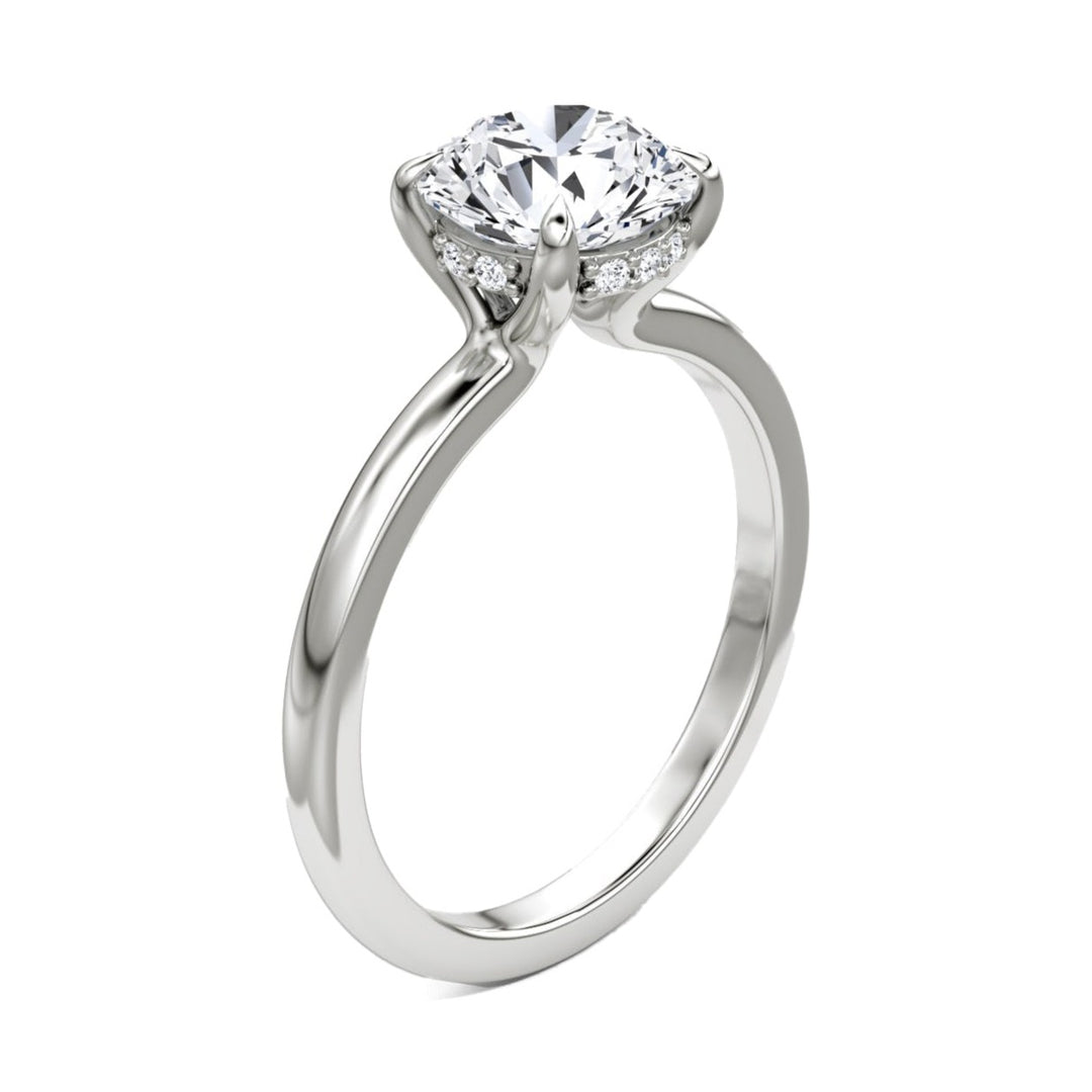 Anillo Solitario con Halo