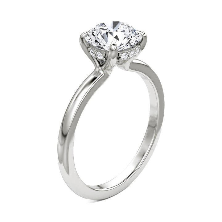 Anillo Solitario con Halo