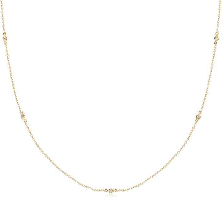 Collar Diamantes Cometas