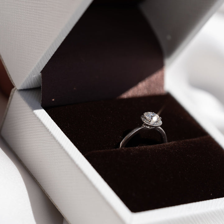 Anillo Halo Clasico