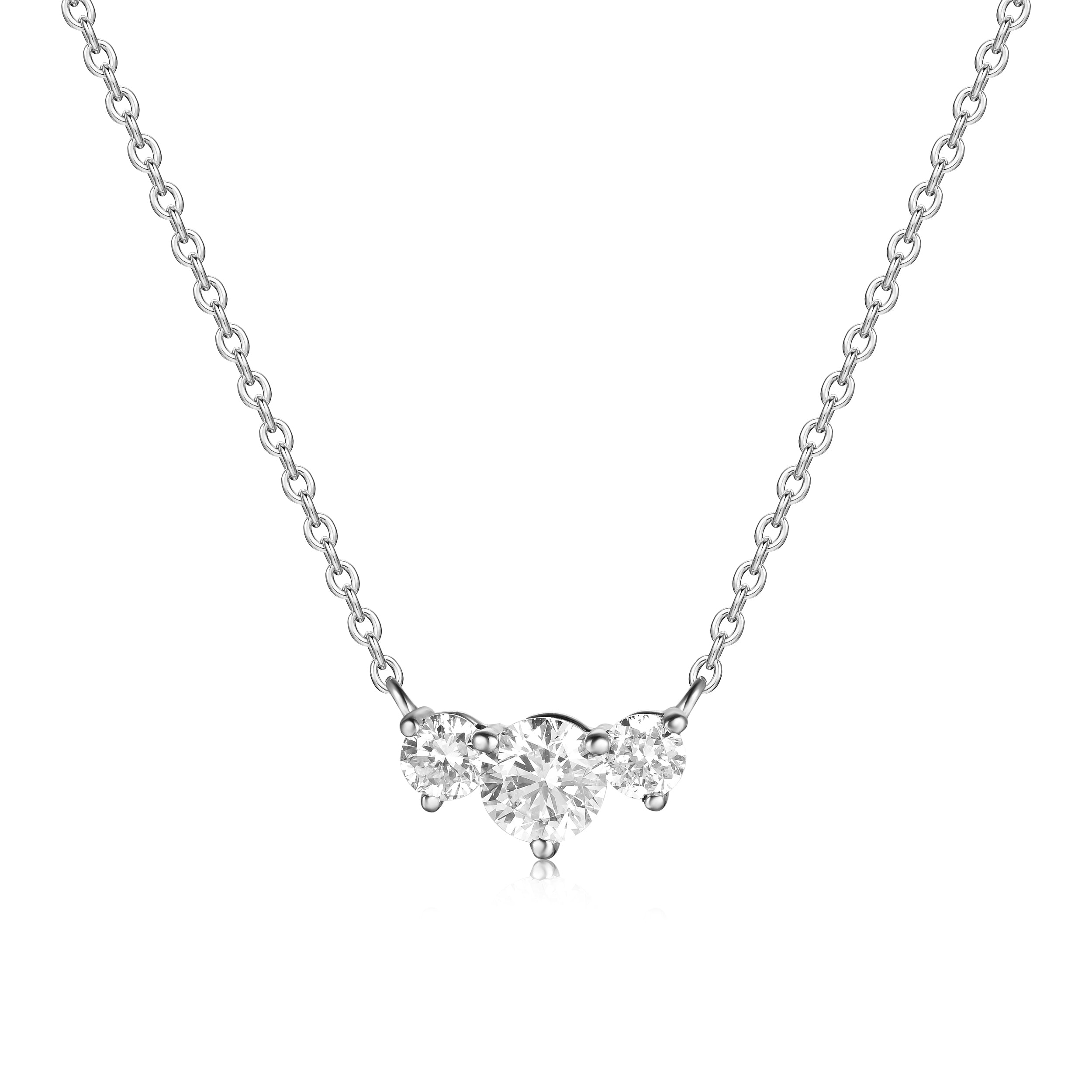 Collar Trio de Diamantes