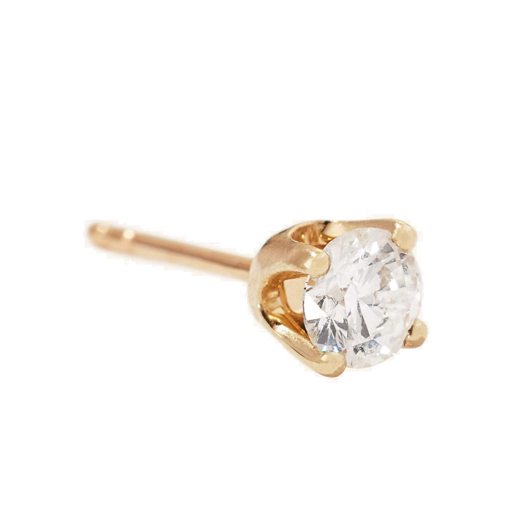 Aros Clásicos de Diamantes Grande