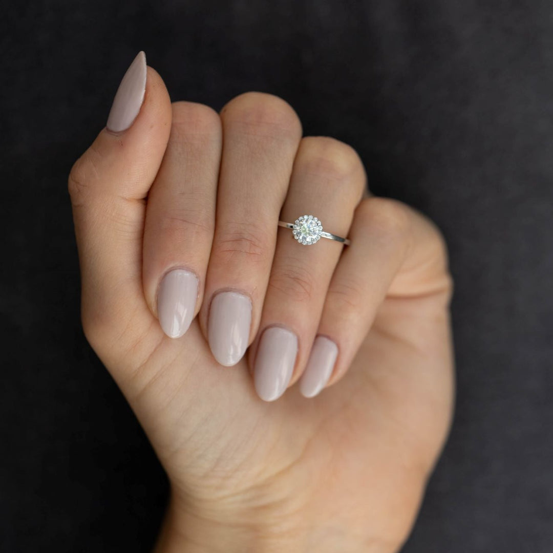 Anillo Halo Clasico