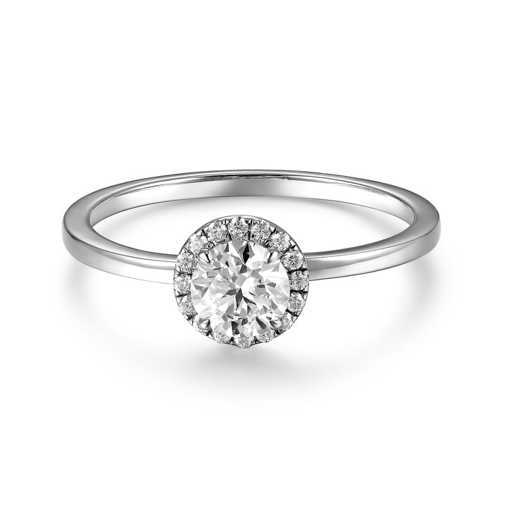 Anillo Halo Clasico