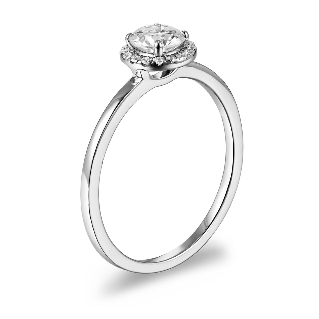 Anillo Halo Clasico