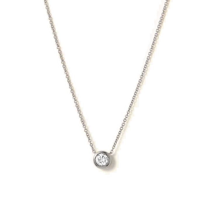 Collar Diamantes Circular Grande
