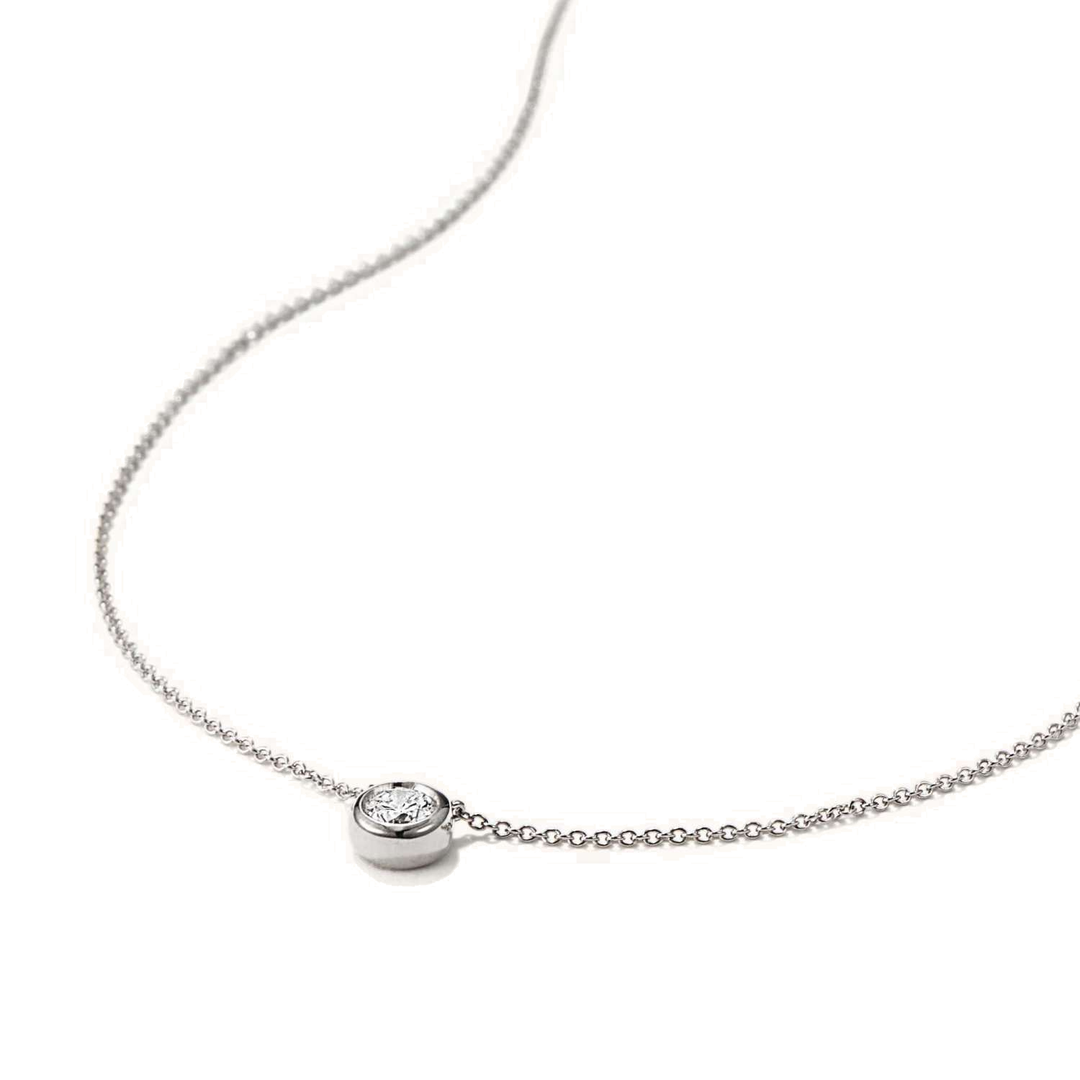 Collar Diamantes Circular Grande