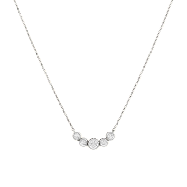 Collar Pavé de Diamantes en Set