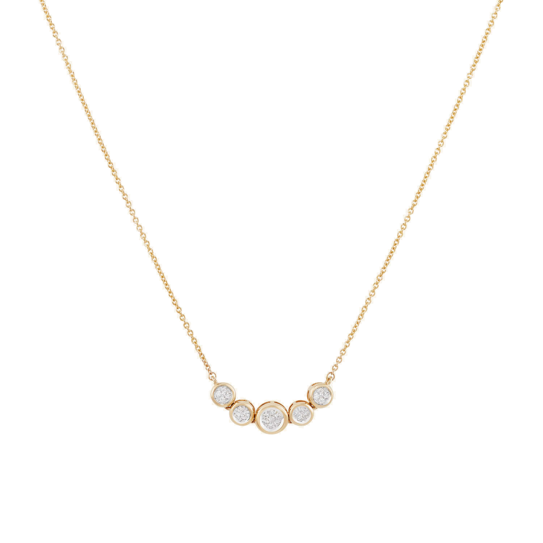 Collar Pavé de Diamantes en Set