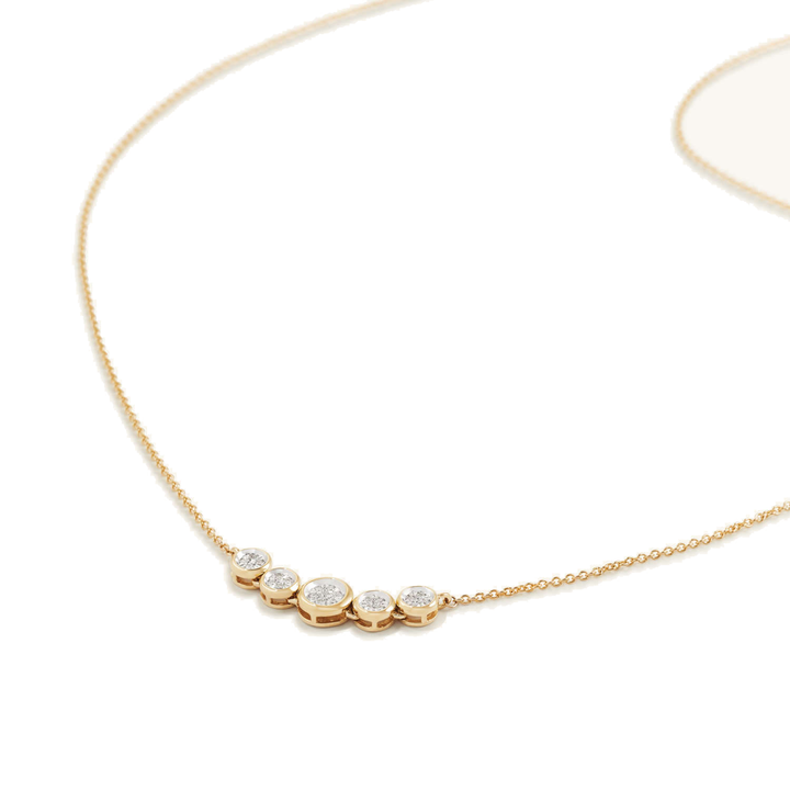 Collar Pavé de Diamantes en Set