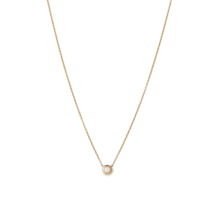 Collar Diamante en Bisel