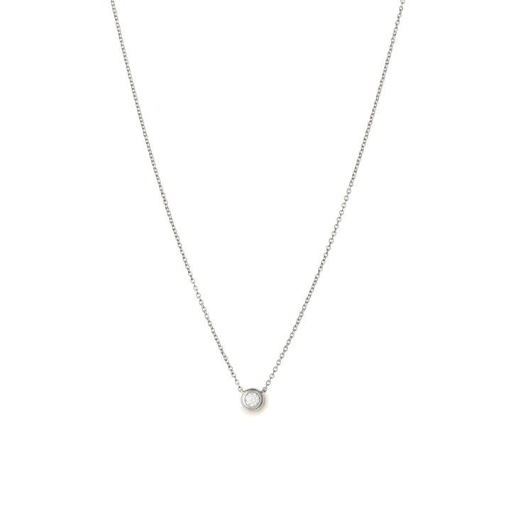 Collar Diamante en Bisel