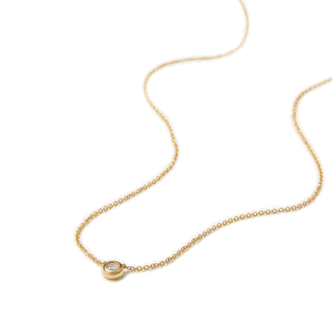 Collar Diamante en Bisel