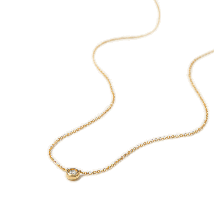 Collar Diamante en Bisel