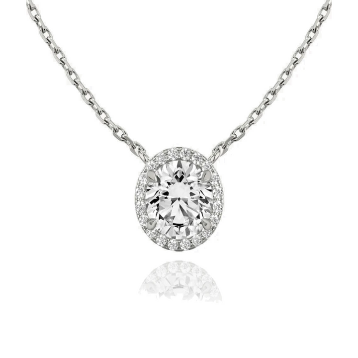 Collar Diamantes Halo II