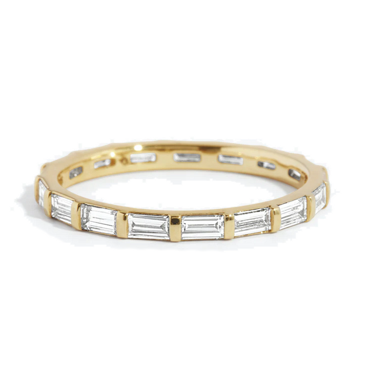 Anillo Diamantes Baguette